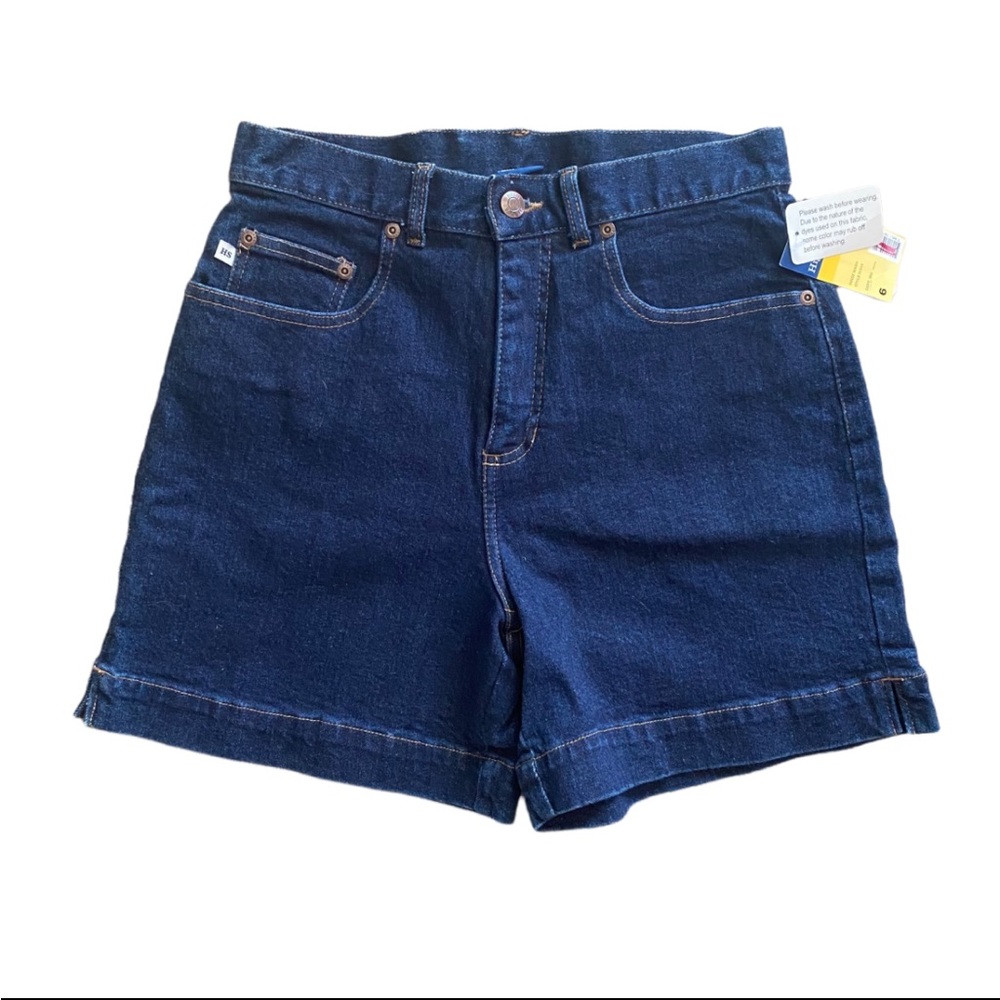 Vintage High Sierra High Rise Slouchy Cuffed Denim Jean Shorts NWT